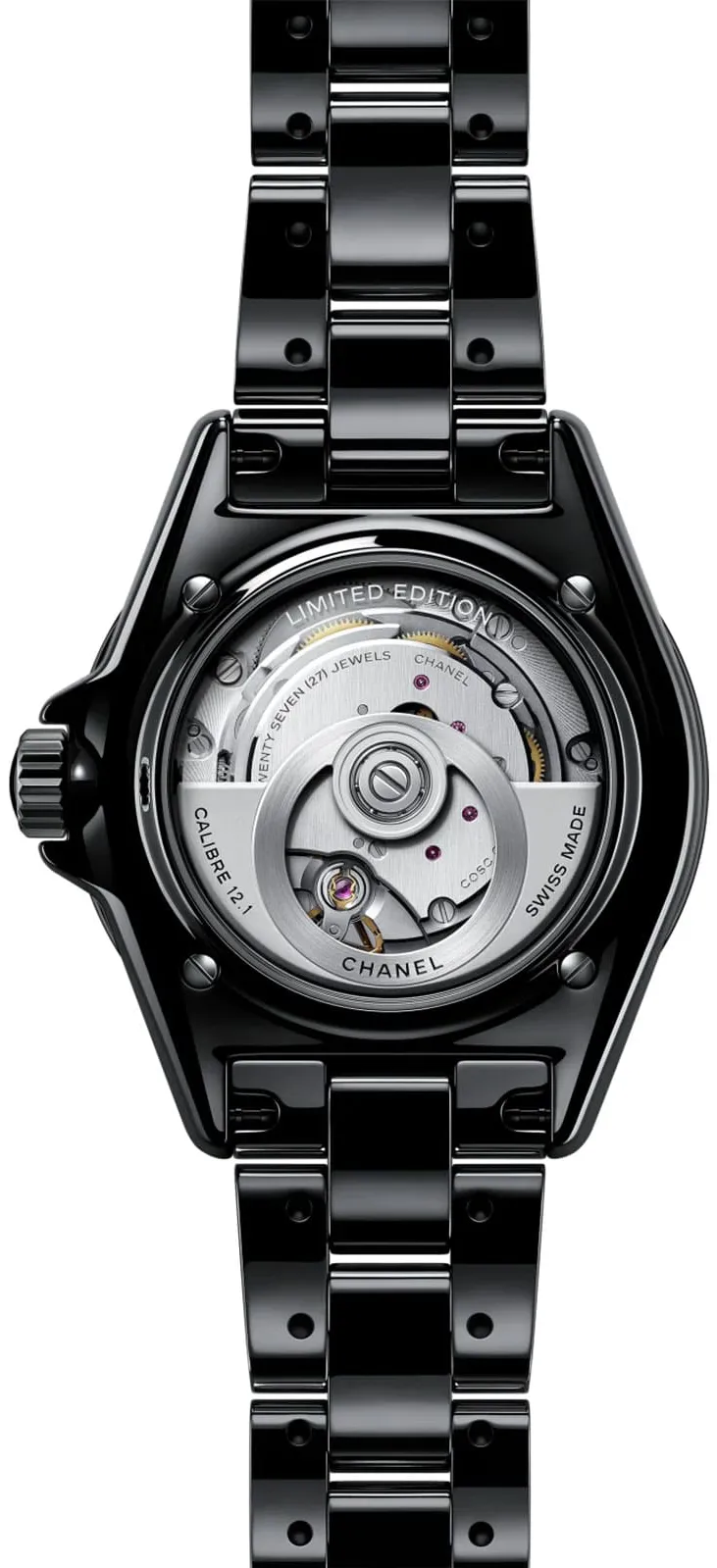 Chanel J12 H7989 38mm Ceramic and Stainless steel Black 1