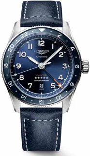 Longines Spirit L3.812.4.93.2 Stainless steel Blue