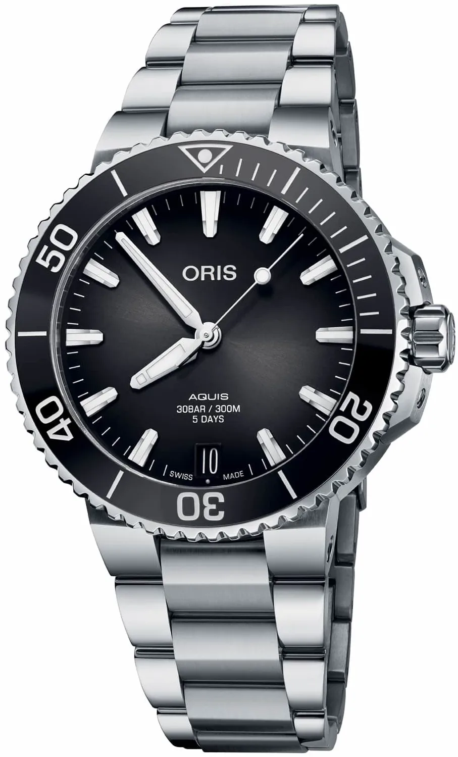 Oris Aquis 01 400 7769 4154 41.5mm Stainless steel Black