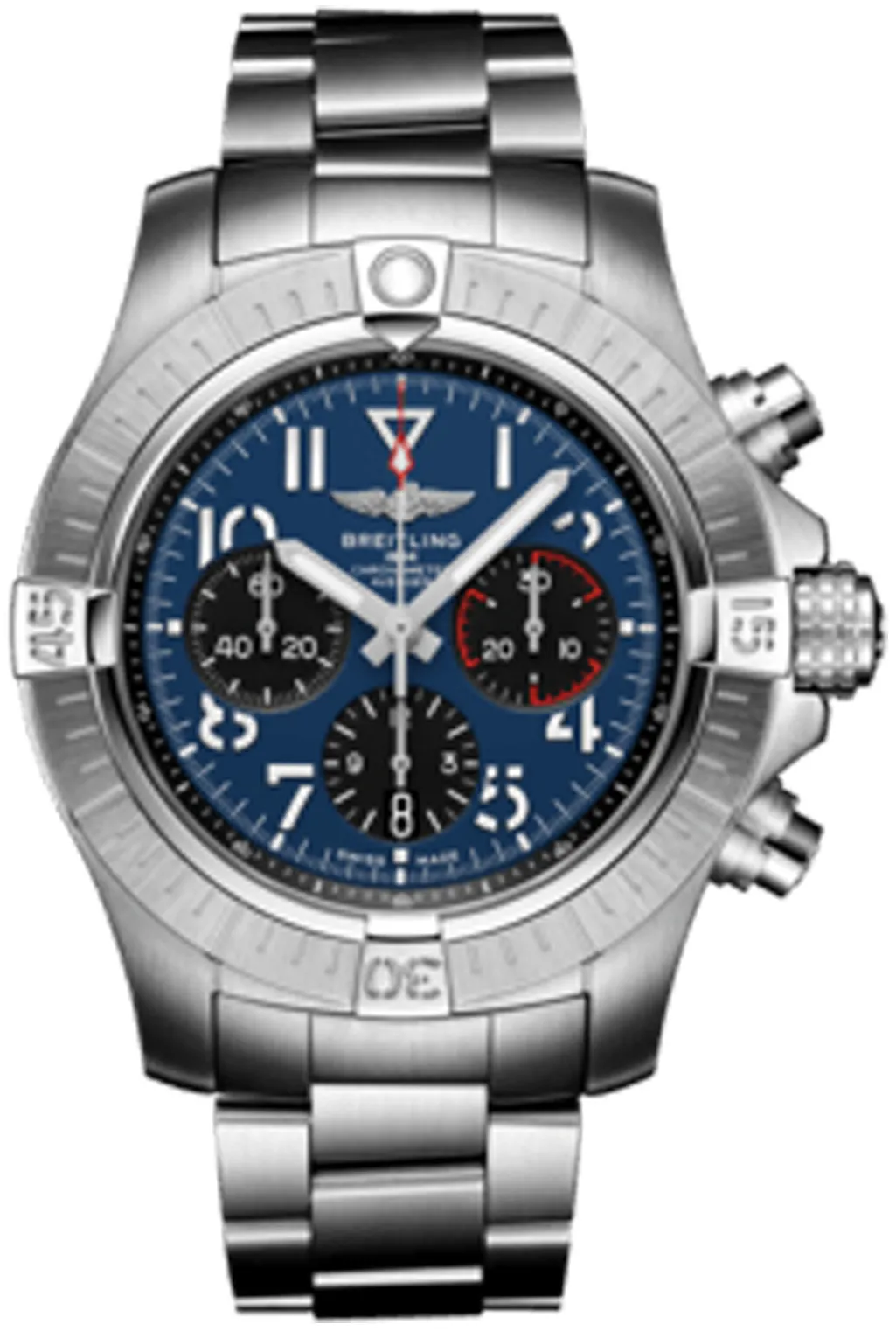 Breitling Avenger AB01821A1C1A1 45mm Stainless steel Blue