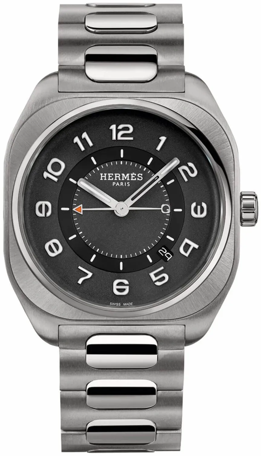 Hermès Hermès H08 049427WW00 39mm Titanium Black