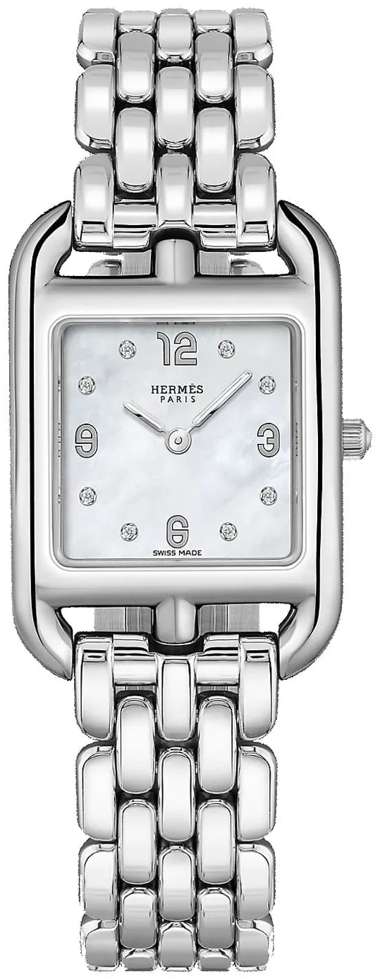 Hermès Cape Cod 057465WW00 31mm Stainless steel White