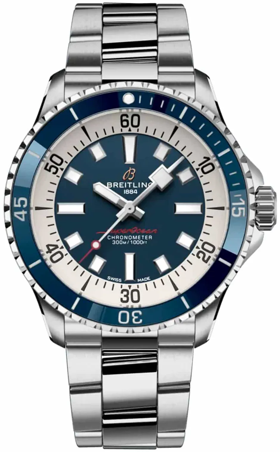 Breitling Superocean A17375E71C1A1 42mm Stainless steel Blue