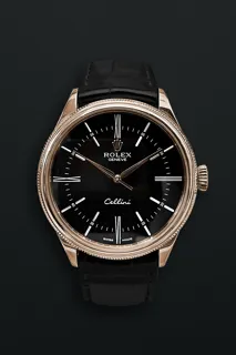 Rolex Cellini 50505 Rose gold Black