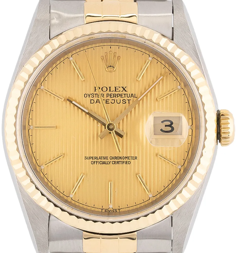 Rolex Datejust 36 16233 36mm Yellow gold and Stainless steel Gold 4