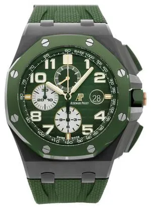 Audemars Piguet Royal Oak Offshore 26405CE.OO.A056CA.01 44mm Ceramic Green