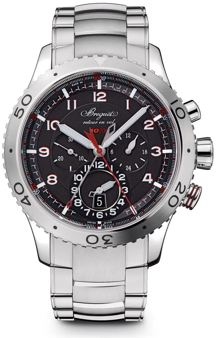 Breguet Type XXII 3880ST/H2/SX0 44mm Stainless steel