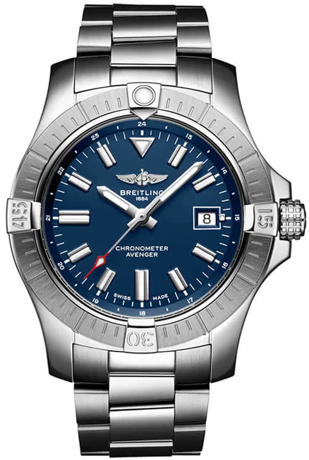 Breitling Avenger A17318101C1A1 43mm Stainless steel Blue