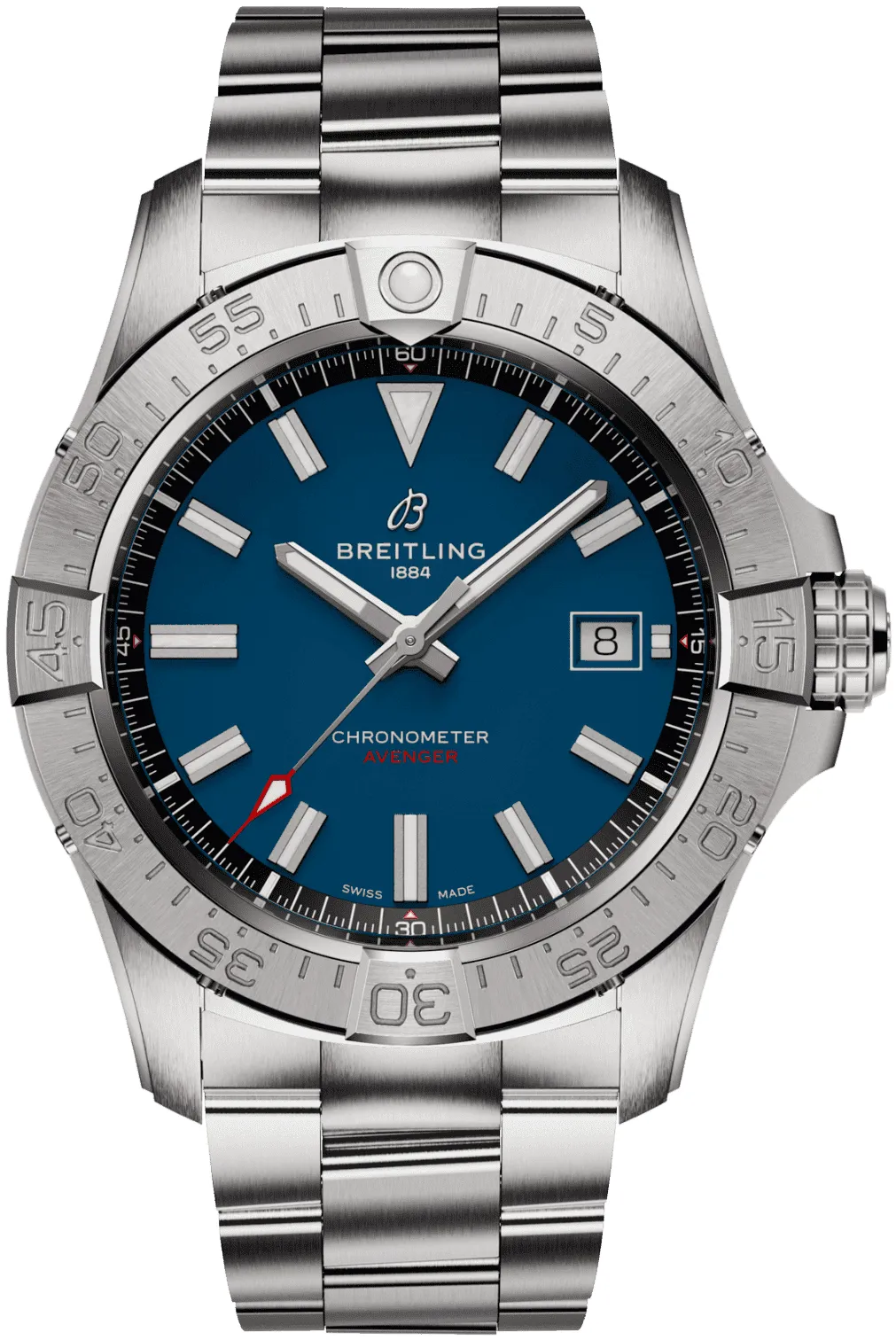 Breitling Avenger A17328101C1A1 42mm Stainless steel Blue