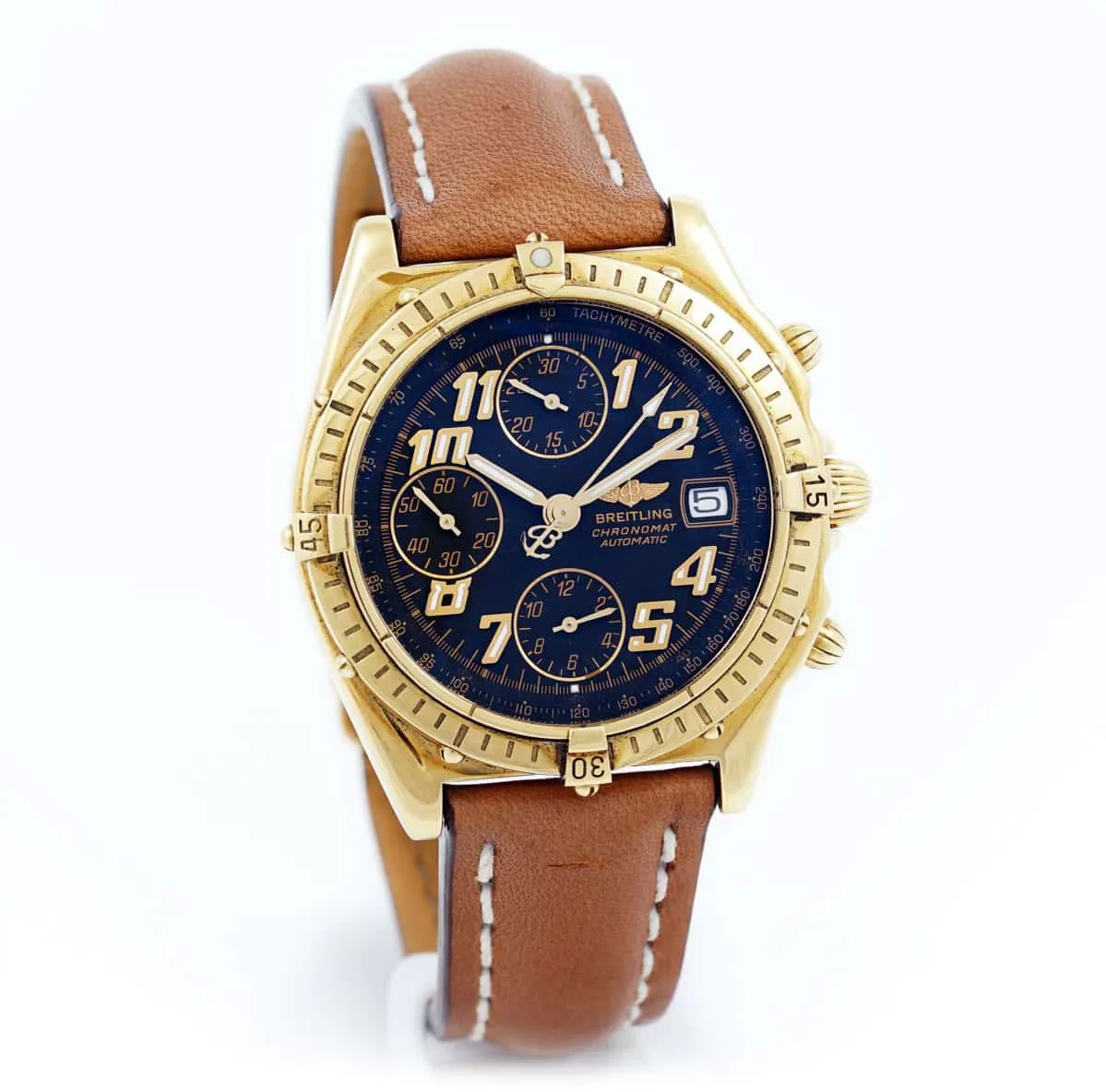 Breitling Chronomat K13050.1 Yellow gold Black