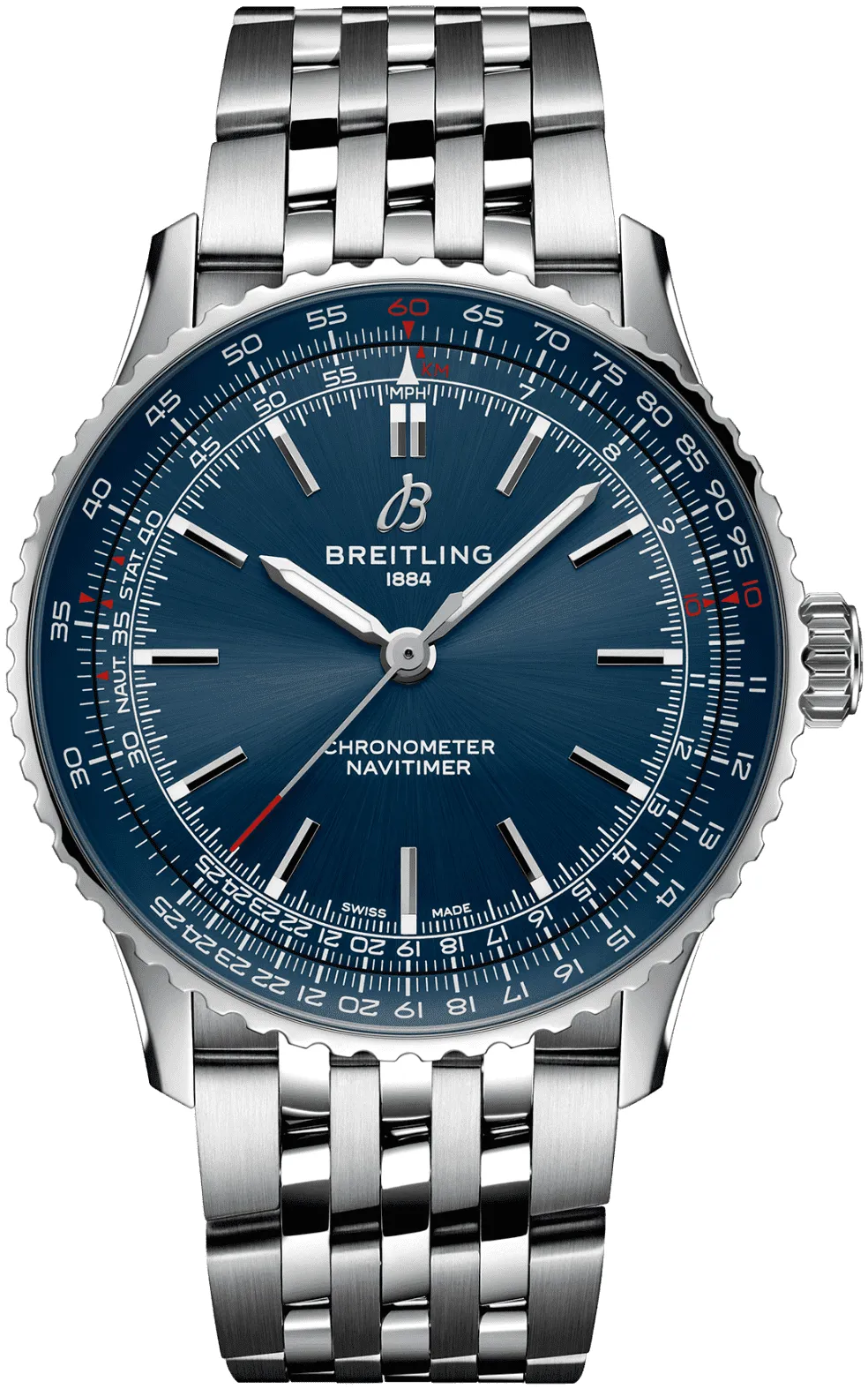 Breitling Navitimer A17329161C1A1 41mm Stainless steel Blue