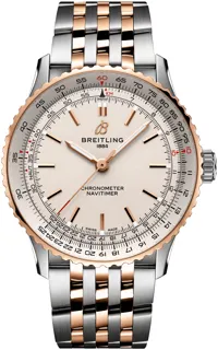 Breitling Navitimer U17329F41G1U1 Stainless steel and Red gold Beige