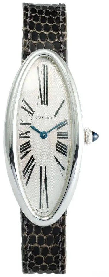 Cartier Baignoire Allongée 2514 47mm White gold Silver 1