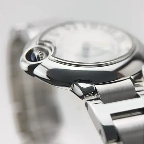 Cartier Ballon Bleu 28mm 3009 28mm Stainless steel White 3