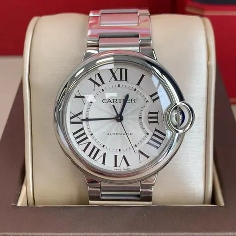 Cartier Ballon Bleu 36mm W6920046 36mm Stainless steel White