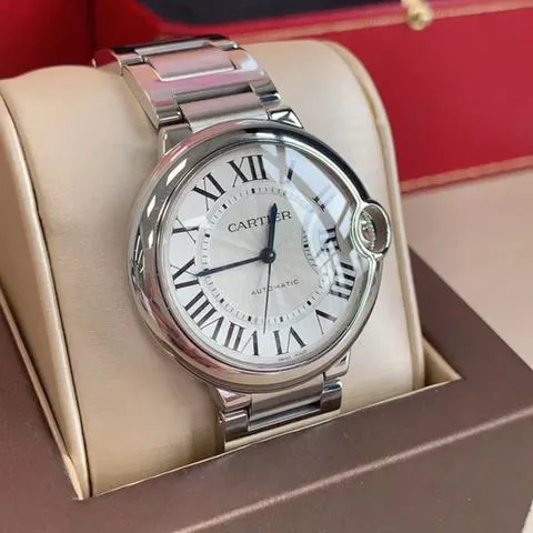 Cartier Ballon Bleu 36mm W6920046 36mm Stainless steel White 2