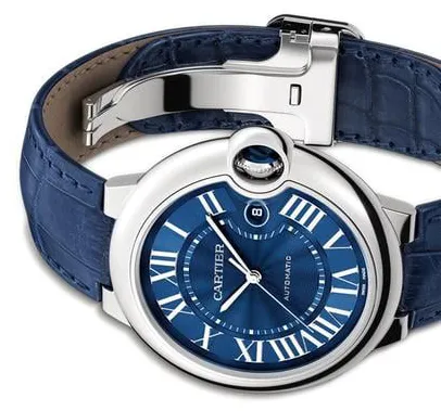 Cartier Ballon Bleu de Cartier WSBB0027 42mm Stainless steel Blue 2