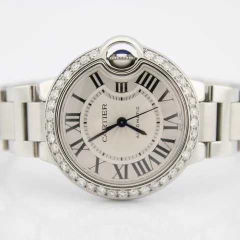 Cartier Ballon Bleu W6920071 33mm Stainless steel White