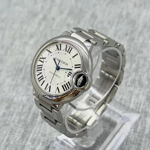 Cartier Ballon Bleu W6920071 33mm Stainless steel White 2