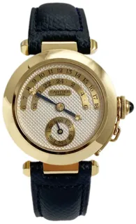 Cartier Pasha 2389 Yellow gold Silver