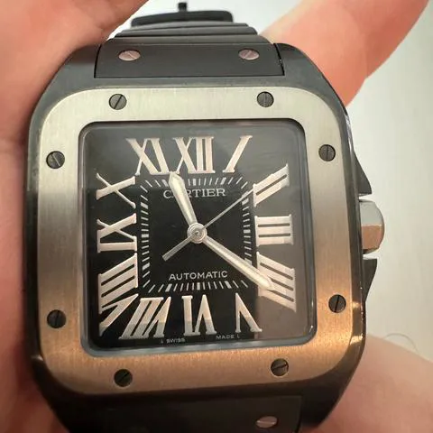 Cartier Santos 100 W2020010 Titanium Black