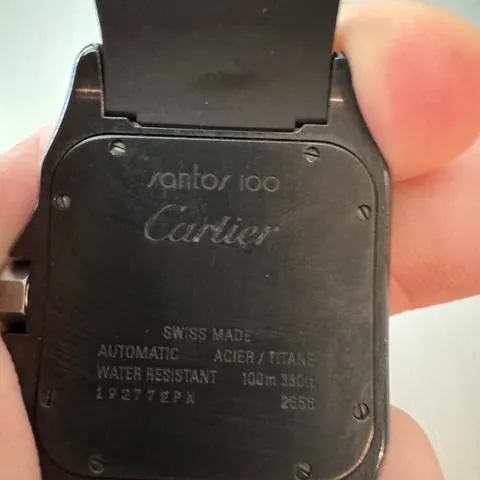 Cartier Santos 100 W2020010 Titanium Black 1