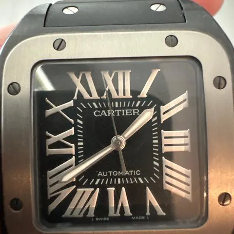 Cartier Santos 100 W2020010 Titanium Black 4