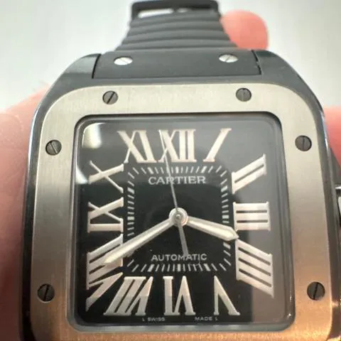 Cartier Santos 100 W2020010 Titanium Black 5