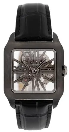 Cartier Santos Dumont W2020052 47.5mm Titanium Skeletonized