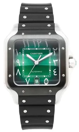 Cartier Santos WSSA0055 Stainless steel Green