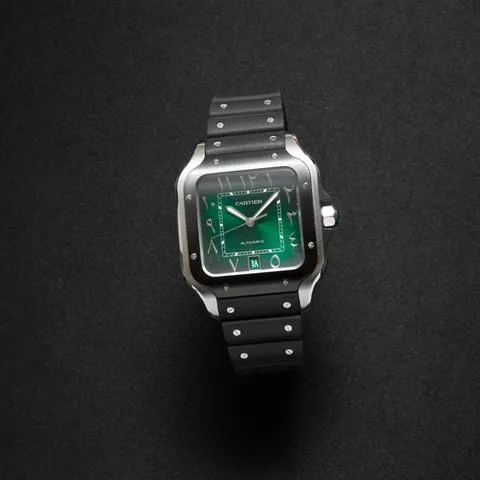 Cartier Santos WSSA0055 Stainless steel Green 1