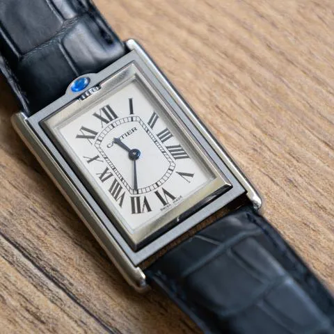 Cartier Tank 2390 25mm Stainless steel Silver 5