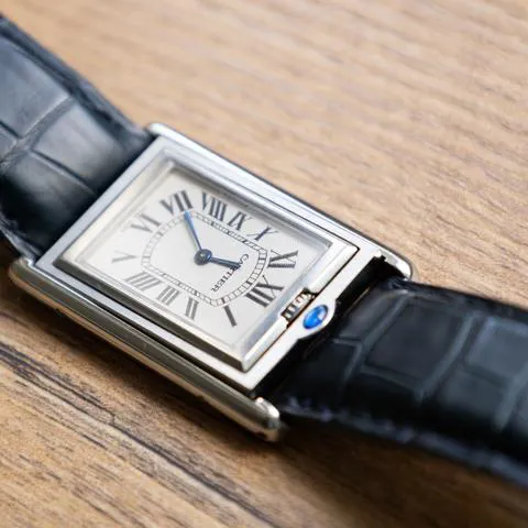 Cartier Tank 2390 25mm Stainless steel Silver 11