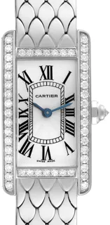 Cartier Tank Américaine WB710009 White gold Silver