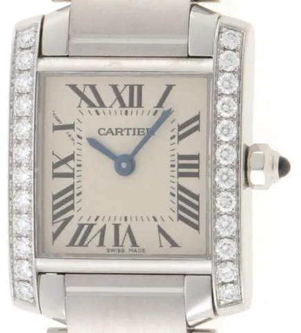 Cartier Tank Française W4TA0008 20.5mm Stainless steel