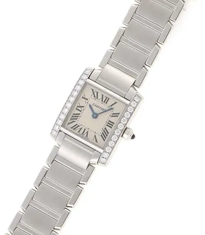 Cartier Tank Française W4TA0008 20.5mm Stainless steel 2