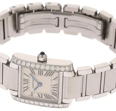 Cartier Tank Française W4TA0008 20.5mm Stainless steel 3