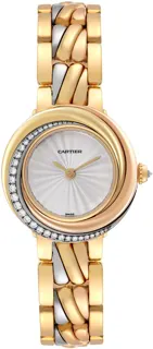 Cartier Trinity WG200151 Yellow gold White