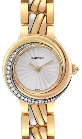 Cartier Trinity WG200151 26.9mm Yellow gold Champagne