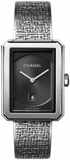 Chanel Boy-Friend H4878 Stainless steel Black