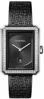 Chanel Boy-Friend H5318 Stainless steel Black