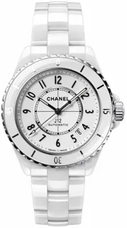 Chanel J12 H5700 White ceramic White