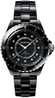 Chanel J12 H5702 Black ceramic Black