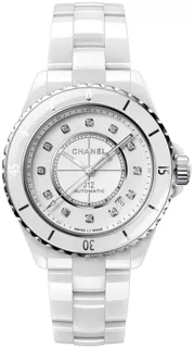 Chanel J12 H5705 White ceramic White