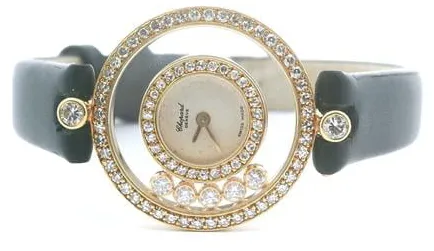 Chopard Happy Diamonds 20/3957 24mm Yellow gold Gold 3