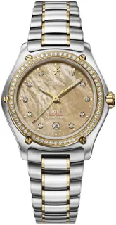 Ebel 1911 1216606 Yellow gold and Stainless steel Beige