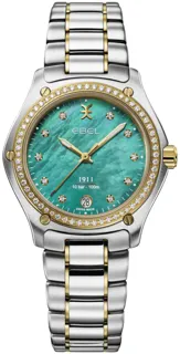 Ebel 1911 1216663 Yellow gold and Stainless steel Blue