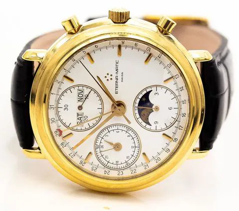 Eterna Eterna-Matic 678.2147 37mm Yellow gold White 3