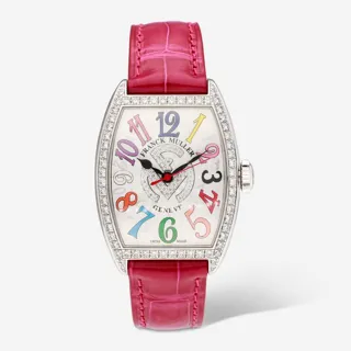 Franck Muller Cintree Curvex Color Dreams 7500 SC AT FO D 1R COL DR FM D 39mm White gold Colorful