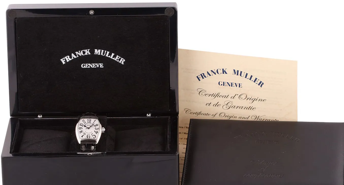 Franck Muller Curvex 7500 SC AT FO HO AC 39mm Stainless steel Silver 7